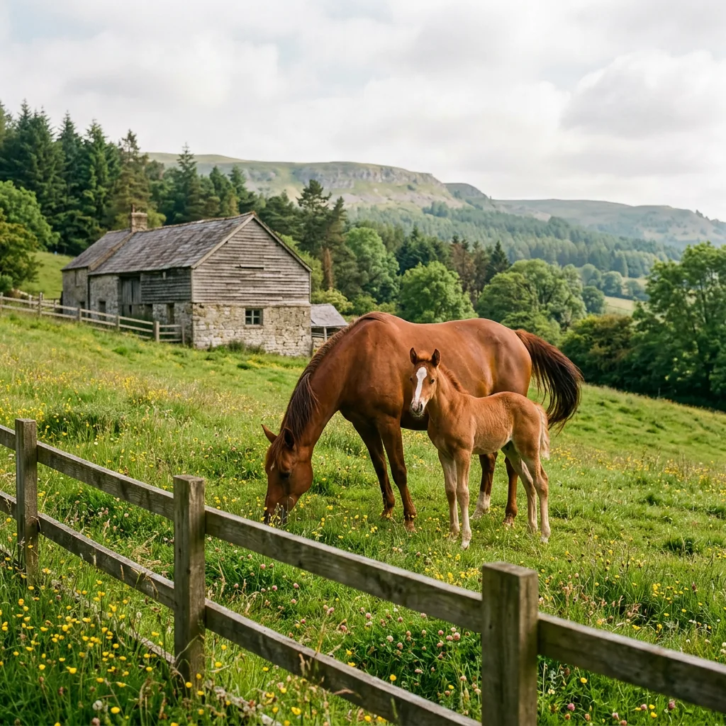 Élevage de chevaux, Les Crins de Romant, Saint-Paul-lès-Monestier