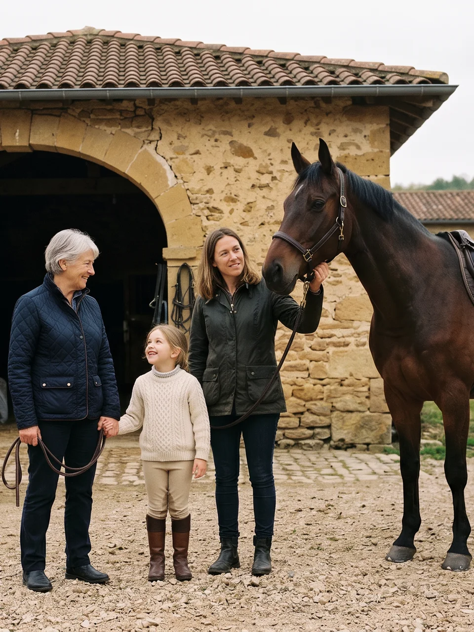 L'équipe, Les Crins de Romant, centre équestre à Saint-Paul-lès-Monestier