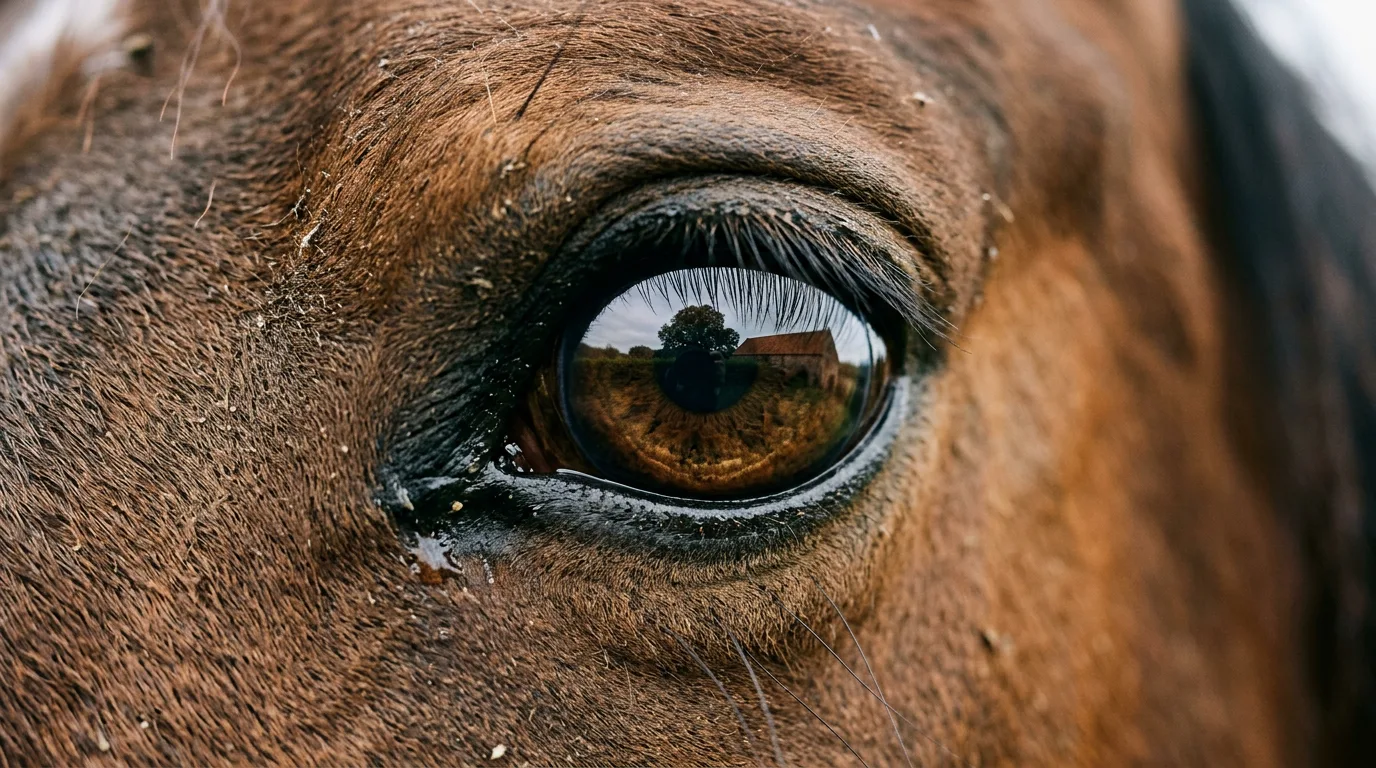 Un regard de cheval, Les Crins de Romant, Saint-Paul-lès-Monestier